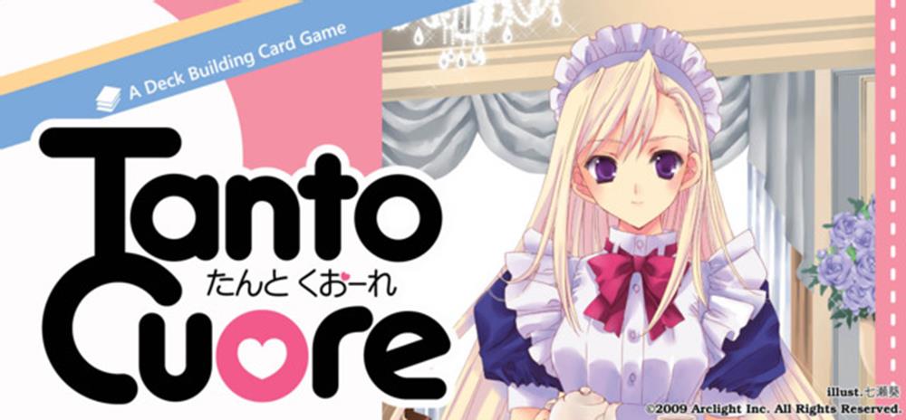 tanto cuore anime deck building card game for 2 to 4 players