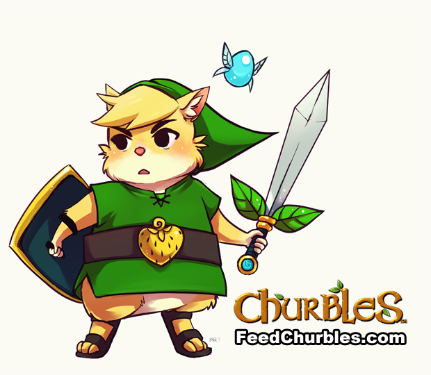 Churbles Zelda Inspired Action RPG with Cute Anime Style Hamsters