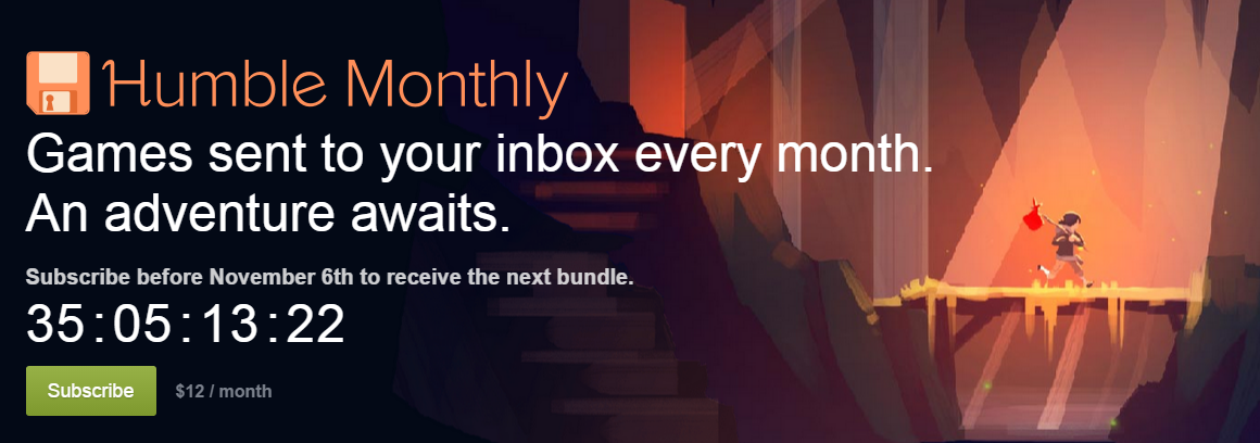 Humble Bundle Begins Monthly Subscription Service for Exclusive Game Bundles
