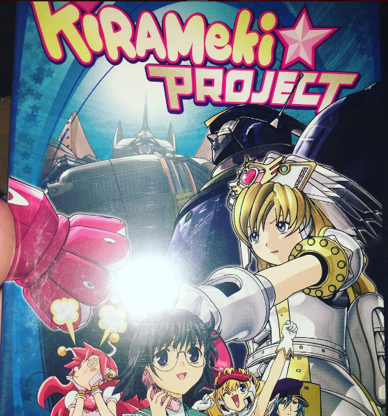 Kirameki Anime DVD inside June Boxychan Anime Subscription Service