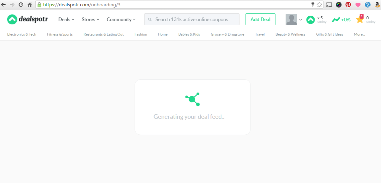 Dealspotr Generating Your Deal Feed