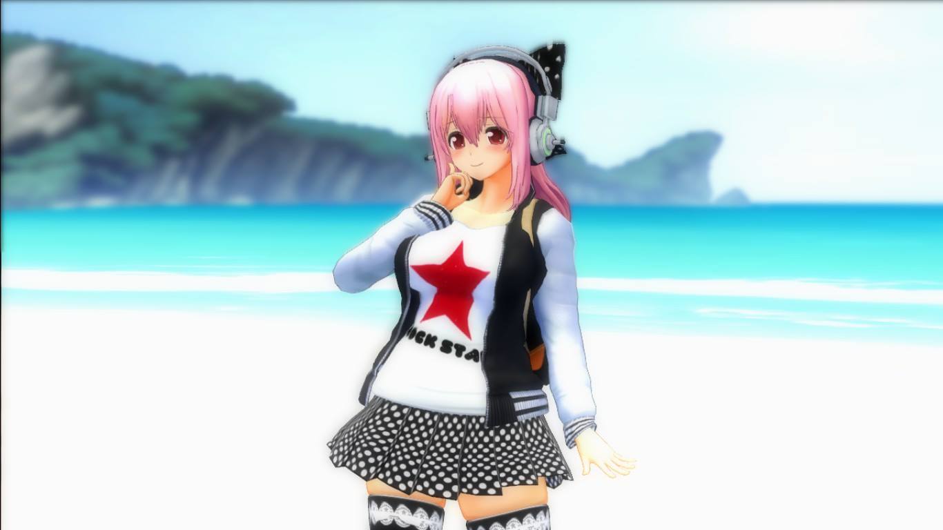Gravure Idol Simulation PC Game Super Sonico Communications with Sonico Review