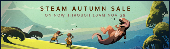 Steam Autumn Sale Now through Cyber Monday