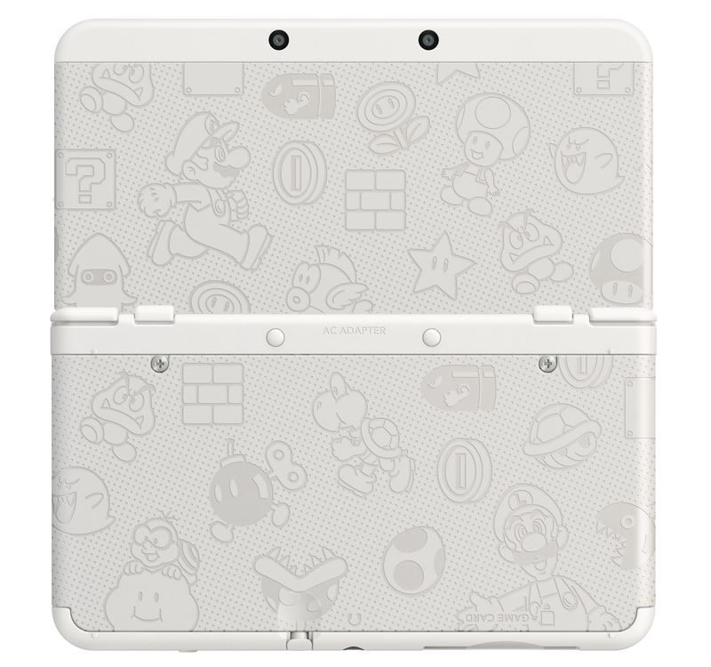 white limited edition Nintendo 3ds
