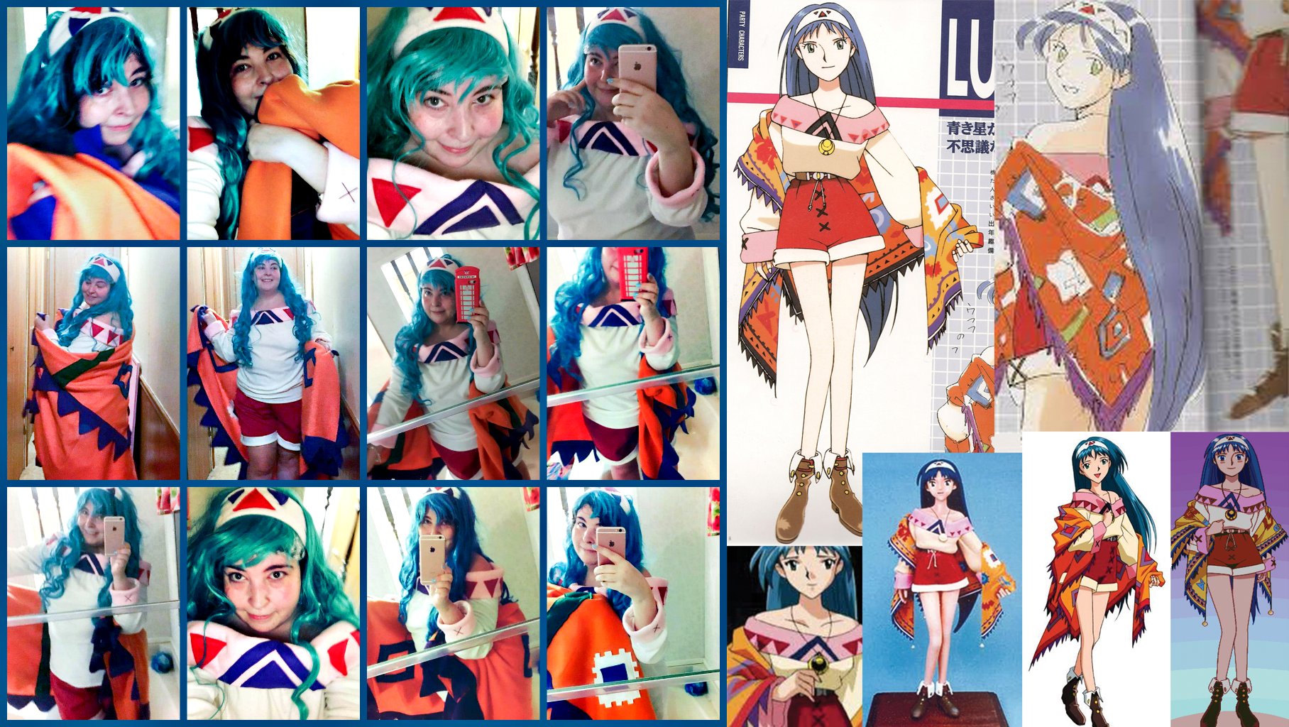 My Lucia From Lunar Eternal Blue Cosplay Costume
