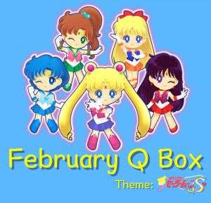 Sailor Moon Officially Licensed Merchandise in February 2017 Qbox Kawaii Shoujo Anime Monthly Subscription Box