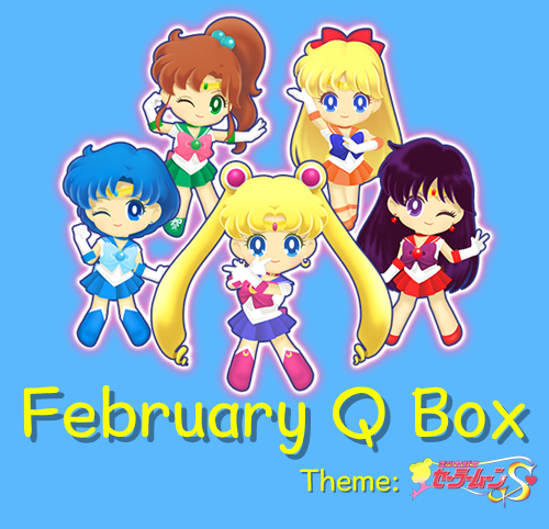 Sailor Moon Officially Licensed Merchandise in February 2017 Qbox Kawaii Shoujo Anime Monthly Subscription Box