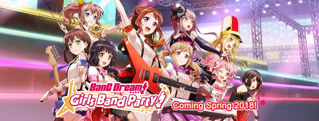 Bang Dream Girls Band Party - English Release In Spring 2018 