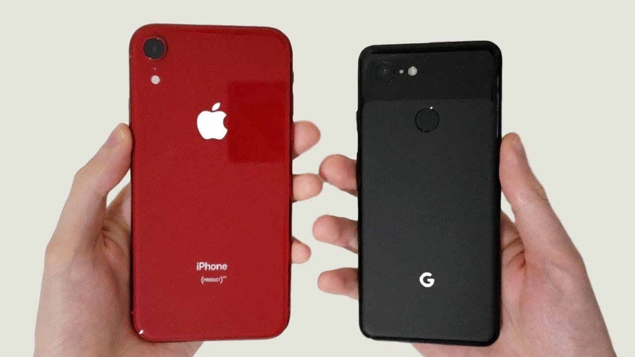 Google Pixel 3 vs Iphone XR Camera