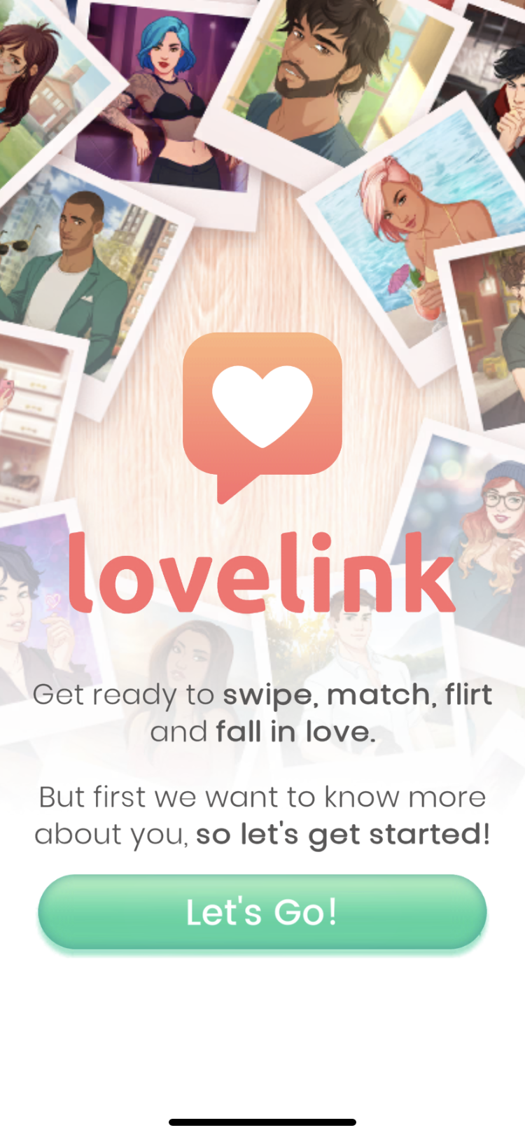 Lovelink Dating Simulation Mobile Game