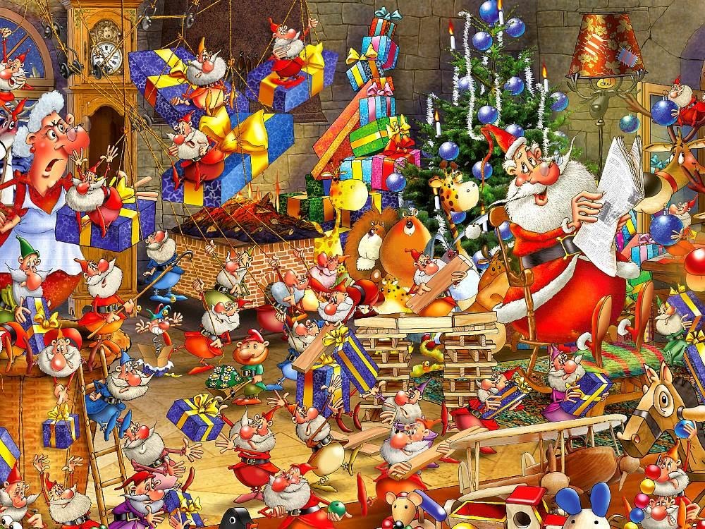 Holiday Jigsaw Puzzles and Other Fun and Exciting Games for Christmas