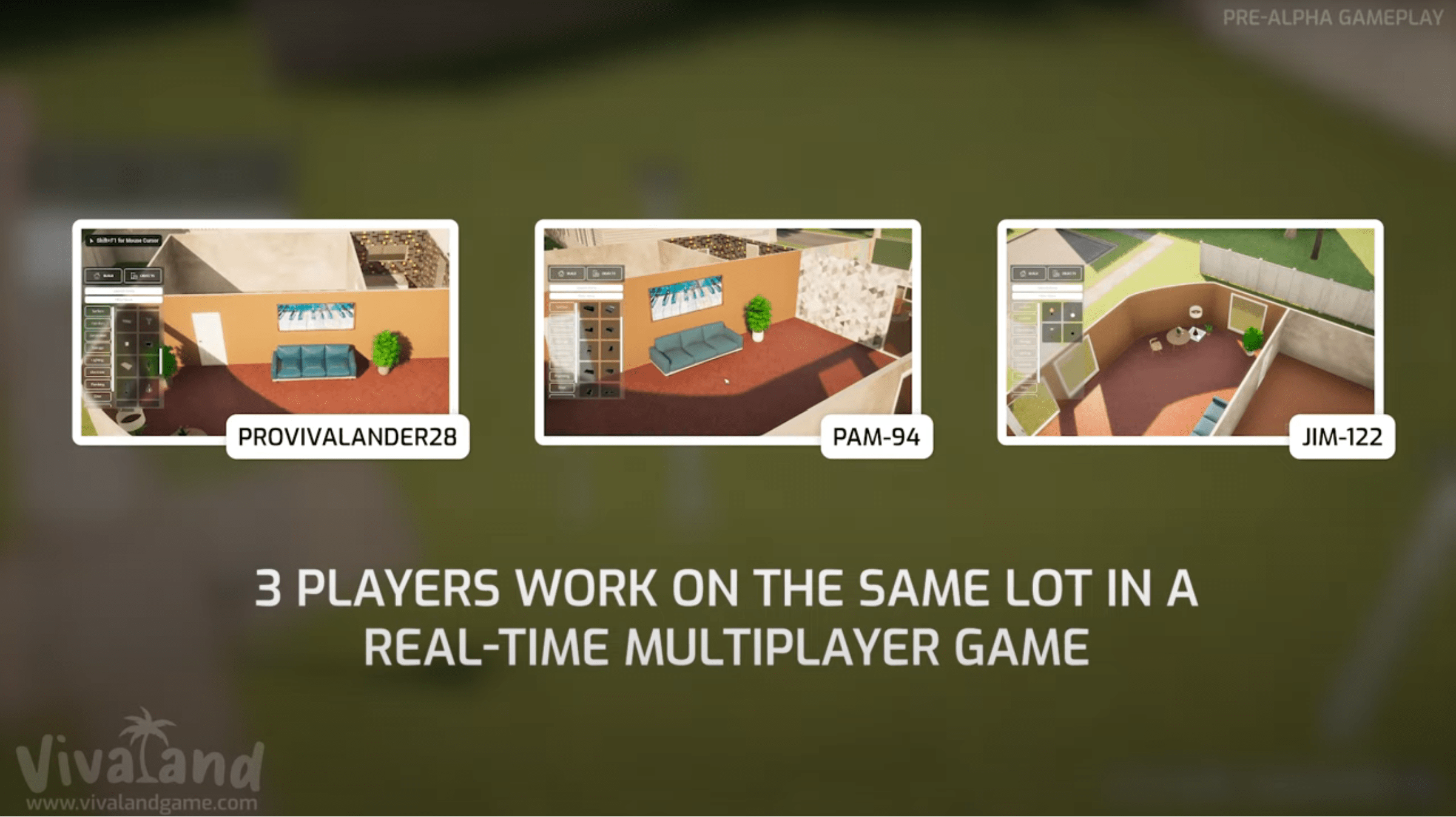 Vivaland: Next-Level Online Play in a Multiplayer Life Sim
